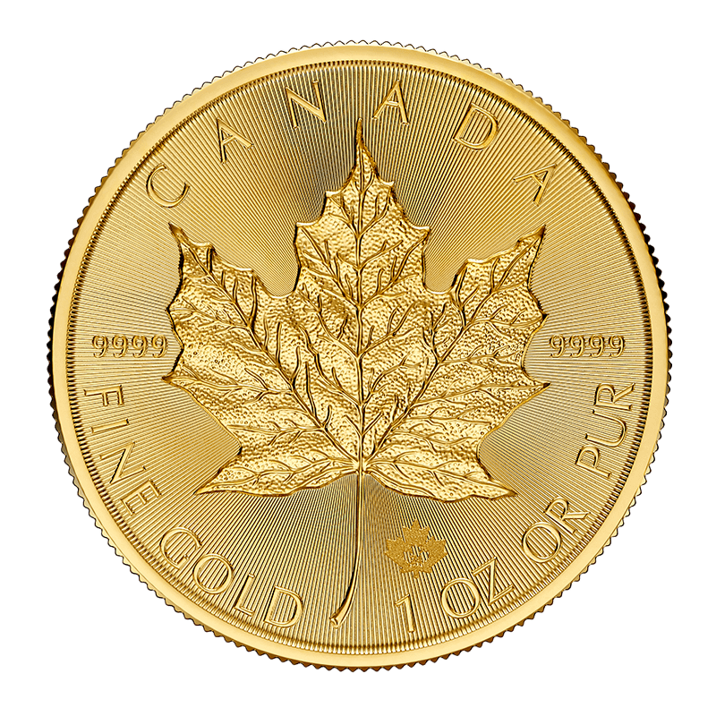 Image pour Pièce Feuille d’érable en or de 1 oz (2024) à partir de Métaux précieux TD